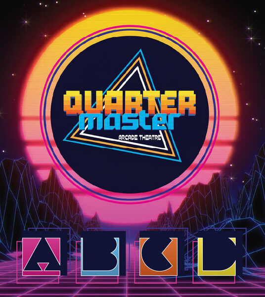 Quarter Master Arcade branding